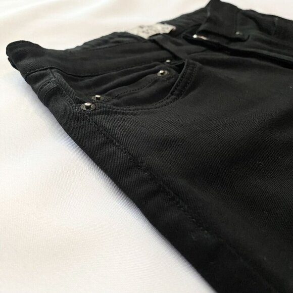 ACNE STUDIO SKIN 5 BLACK JEANS, A CLASSIC SKINNY CUT FROM ACNE - 26 - Picture 7 of 10